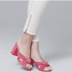 Zara Shoes - BOW-DETAIL SUEDE. White House black market brand Zara Shoes - BOW-DETAIL SUEDE. White House black market brand